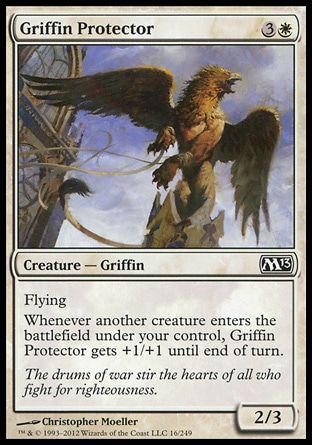 Magic: 2013 Core Set 016: Griffin Protector 