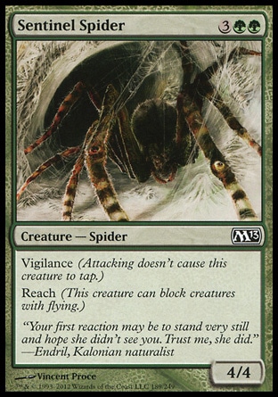 Magic: 2013 Core Set 189: Sentinel Spider 