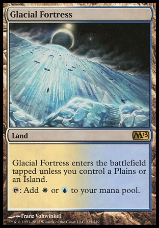 Magic: 2013 Core Set 225: Glacial Fortress 