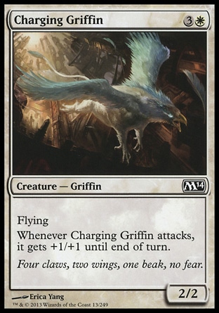《突進するグリフィン/Charging Griffin》 [M14]