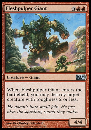 《肉潰しの巨人/Fleshpulper Giant》 [M14]