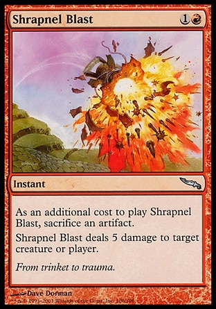 Magic: Mirrodin 106: Shrapnel Blast 