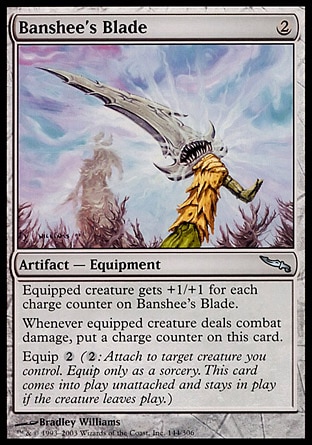 Magic: Mirrodin 144: Banshees Blade 
