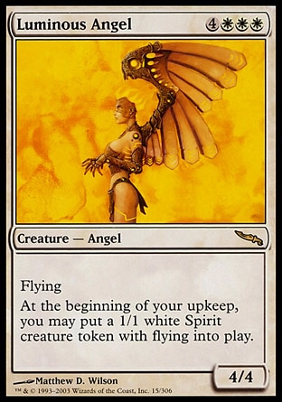 Magic: Mirrodin 015: Luminous Angel 