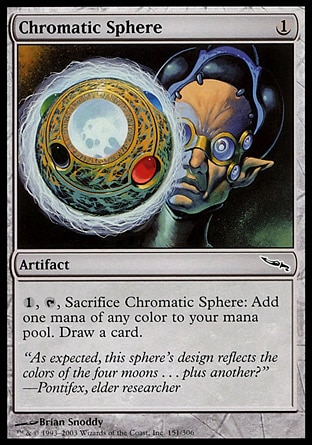 Magic: Mirrodin 151: Chromatic Sphere 