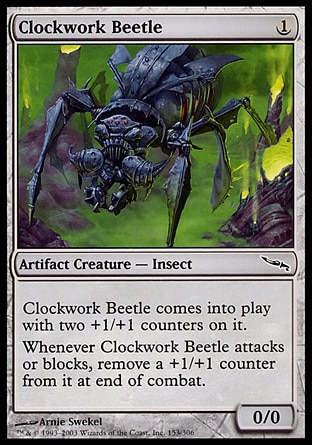 Magic: Mirrodin 153: Clockwork Beetle 