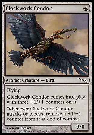 Magic: Mirrodin 154: Clockwork Condor 