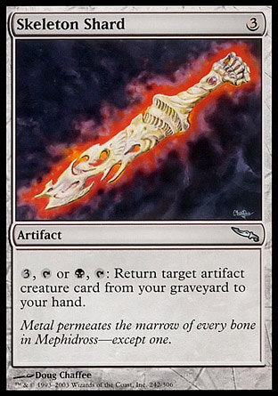 Magic: Mirrodin 242: Skeleton Shard 