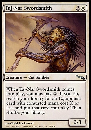 Magic: Mirrodin 027: Taj-Nar Swordsmith 