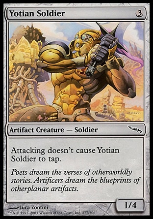 Magic: Mirrodin 277: Yotian Soldier 