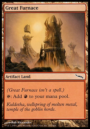 Magic: Mirrodin 282: Great Furnace 