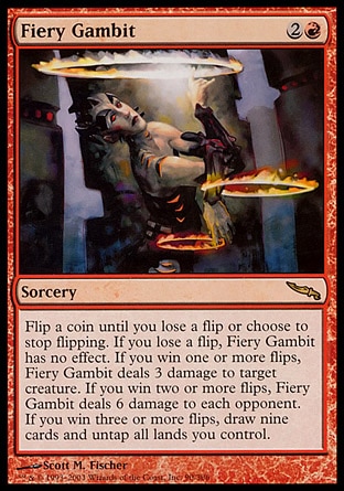 Magic: Mirrodin 090: Fiery Gambit 