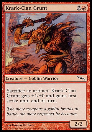 Magic: Mirrodin 097: Krark-Clan Grunt 