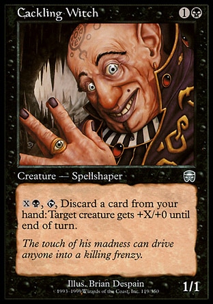 Magic: Mercadian Masques 119: Cackling Witch 