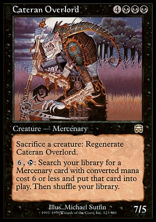 Magic: Mercadian Masques 123: Cateran Overlord 