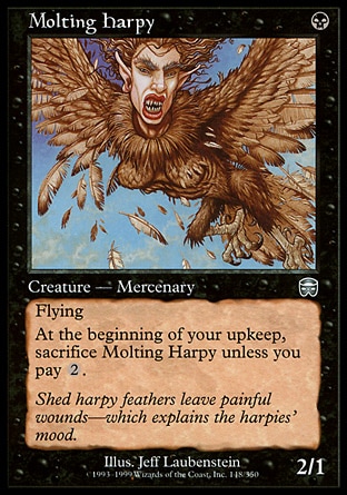 Magic: Mercadian Masques 148: Molting Harpy 