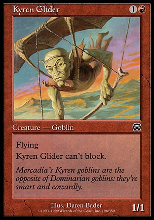 Magic: Mercadian Masques 196: Kyren Glider 