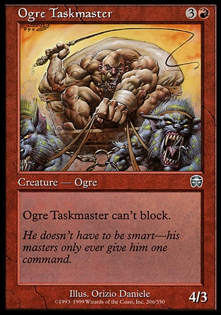 《オーガの監督官/Ogre Taskmaster》 [MMQ]