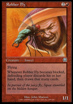 Magic: Mercadian Masques 209: Robber Fly 