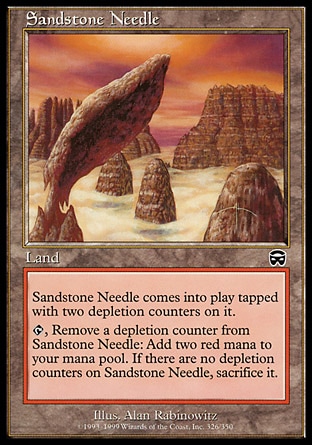 Magic: Mercadian Masques 326: Sandstone Needle 
