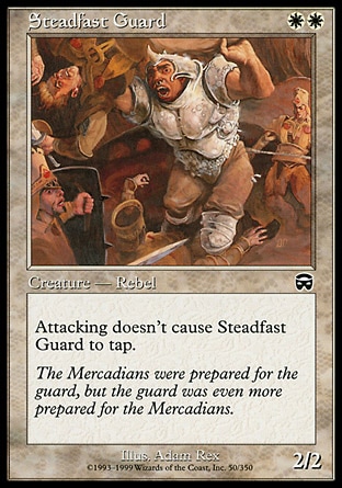Magic: Mercadian Masques 050: Steadfast Guard 