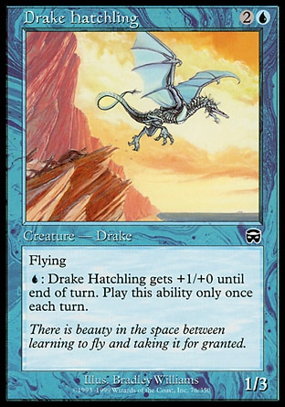 Magic: Mercadian Masques 076: Drake Hatchling 