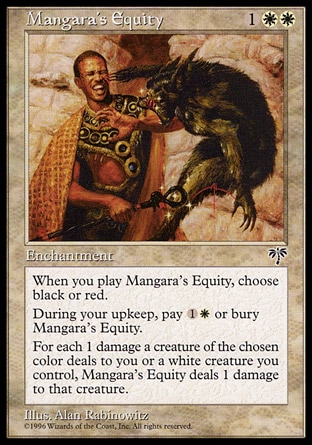《マンガラの公平/Mangara's Equity》 [MIR]