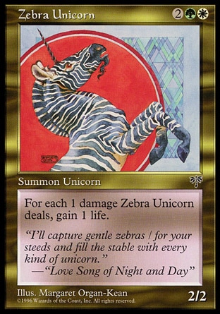 《一角ゼブラ/Zebra Unicorn》 [MIR]
