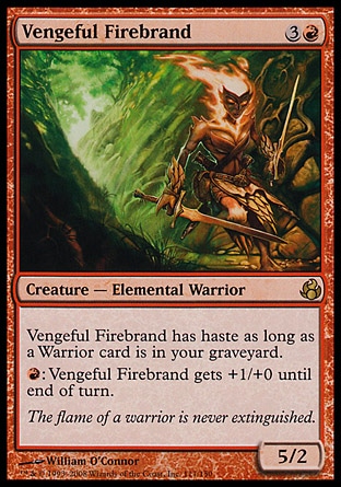 Magic: Morningtide 111: Vengeful Firebrand 