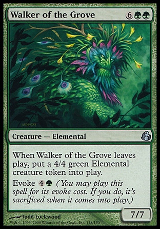 Magic: Morningtide 138: Walker of the Grove - Foil 