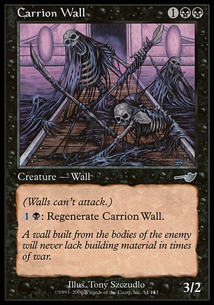 Magic: Nemesis 054: Carrion Wall 