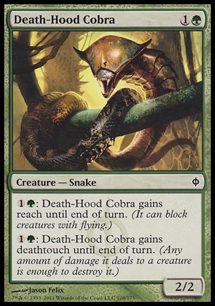 Magic: New Phyrexia 108: Death-Hood Cobra - Foil 