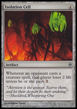 Magic: New Phyrexia 141: Isolation Cell - Foil 