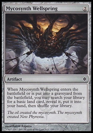 Magic: New Phyrexia 145: Mycosynth Wellspring 