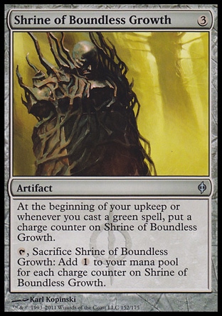Magic: New Phyrexia 152: Shrine of Boundless Growth 