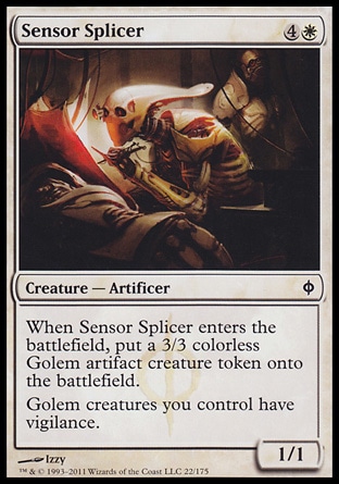 Magic: New Phyrexia 022: Sensor Splicer 