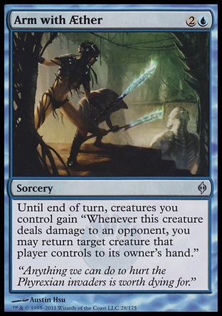 Magic: New Phyrexia 028: Arm with Aether 