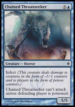 Magic: New Phyrexia 030: Chained Throatseeker 