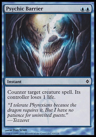 Magic: New Phyrexia 043: Psychic Barrier 