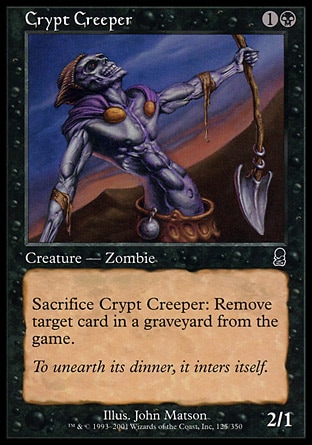 MTG: Odyssey 125: Crypt Creeper 