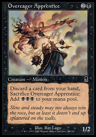 Magic: Odyssey 154: Overeager Apprentice 