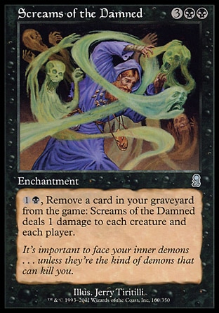 MTG: Odyssey 160: Screams of the Damned 