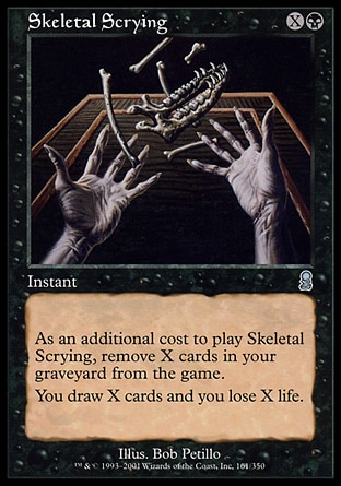 Magic: Odyssey 161: Skeletal Scrying 