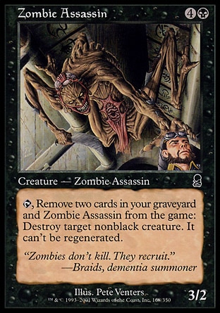 MTG: Odyssey 168: Zombie Assassin 