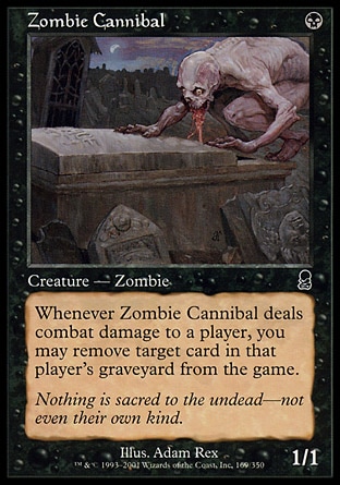 MTG: Odyssey 169: Zombie Cannibal 