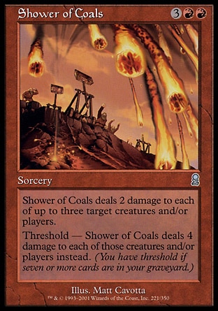 Magic: Odyssey 221: Shower of Coals 