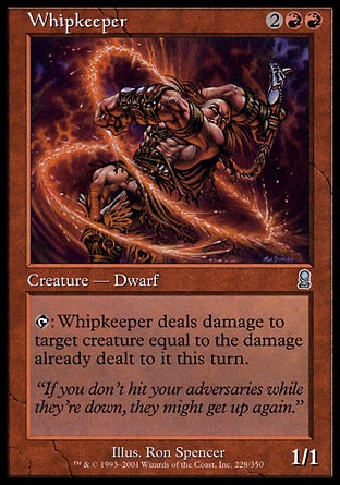 MTG: Odyssey 228: Whipkeeper 