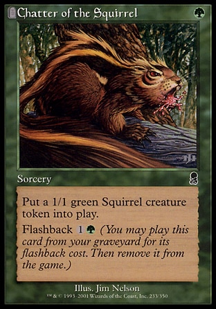 MTG: Odyssey 233: Chatter of the Squirrel 