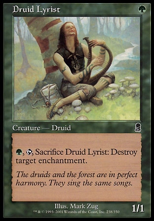 MTG: Odyssey 238: Druid Lyrist 