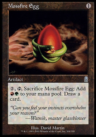 Magic: Odyssey 304: Mossfire Egg 